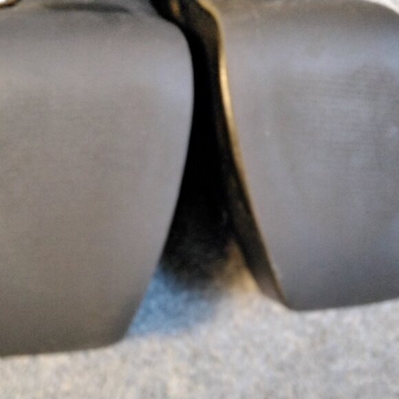 🖤 Modatope Black Platform Block Heels Size 6 Sandals Open Toe Pumps Ankle Strap - Picture 13 of 13